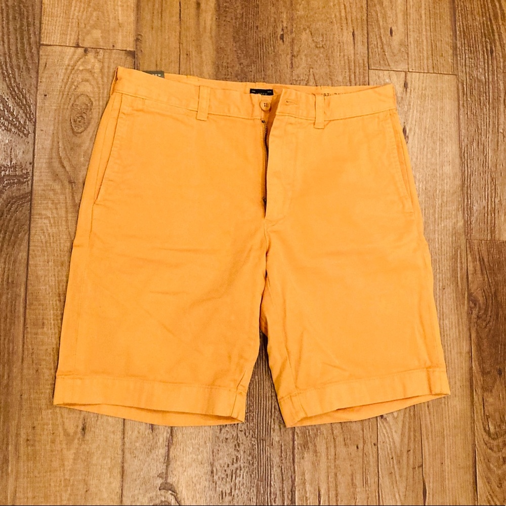J Crew Shorts Orange Size 31W 9” Inseam